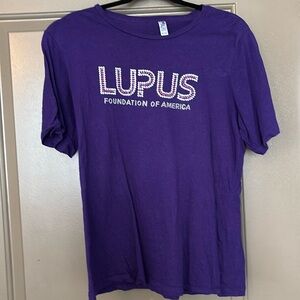 Bedazzled Lupus Fundraiser tshirt